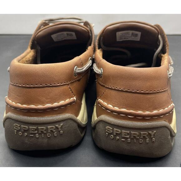 Sperry Top-Sider Intrepid 2 Eye Brown Leather Boat Shoes Mens 10 Fast Shipping main image 8